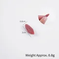 Highly detailed miniature reddish-brown sweet potato food play model for DIY crafts, 2cm - 2.2cm Mini Whole Light Color Sweet Potato