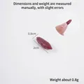 Miniature food toy realistic sweet potato slice for DIY crafts, size 2cm x 0.8cm - 2.2cm Mini Whole Dark Color Sweet Potato