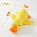 Kleines Enten-Plüschtier für Hunde mit 25 cm x 22 cm Größe für die Beschäftigung - Assault Duck (Klein) / 25X22CM / Gelb