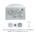 Elegant translucent vellum envelope set with floral sealing stickers for gift letters - Dreamy Whispers (Lily Letter)