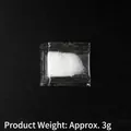 Simulation white granulated sugar powder prop for DIY baking decoration, 3g packet - Fine White Sugar / 3g Pack