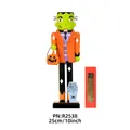 10-inch Frankenstein monster notenkraker houten ornament voor Halloween decoratie - 25cm / Frankenstein Stijl (R2538)