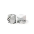 Perles en silicone hexagonales de 17mm motif marbre pour bijoux DIY et colliers - Motif Marbre (117#)