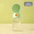 565ml mint green portable pet water bottle and dispenser for outdoor dog walking activities - 565ml Single Water Cup / Green