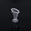 Mini coppa gelato in plastica trasparente per il fai da te, altezza 4,2 cm e 3 g - Tazza da crema 2 / 4.2cm x 3cm / Trasparente