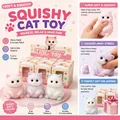 Weiches Squishy-Katzen-Stressabbau-Spielzeug aus hochwertigem TPR-Material für Kinder - Squeeze-Katze