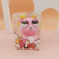 Adorabile giocattolo antistress drago rosa con occhi sporgenti confezione Eye Pops - Dragone con Occhi a Sbalzo / Scatola regalo / Rosa