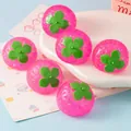 Giocattolo antistress a forma di pesca rosa con morbida consistenza a rimbalzo - Fragola alla Pectina Rosa / 1 Pezzo