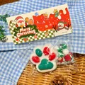 Giocattolo natalizio squishy a forma di zampa di gatto con confezione Babbo Natale e glitter - Stile Zampa di Gatto con Base Bianca Natalizia / 1 Pezzo Con Pacchetto Accessori Fai Da Te