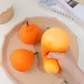 Realistisches Orangen-Squishy-Spielzeug zum Stressabbau und zur Druckentlastung - Hässliche Mandarine Squishy / 1 Stück/Packung
