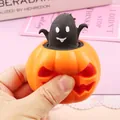 Παιχνίδι πίεσης κολοκύθας Halloween με φάντασμα, δημιουργικό δώρο κατά του άγχους - Μαύρο Φάντασμα (C353) / Φωτιζόμενο Μαύρο Φάντασμα