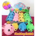 Colorful glowing rabbit squeeze toy for stress relief decompression - Luminous Rabbit (B211) / 1 Piece / Multicolor