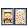 Decorative double-sided Happy Sukkot gift bags with vibrant Jewish holiday illustrations - Graphic Print / 10 Pieces/Pack (18*25cm)