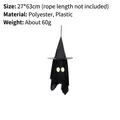 Luminous Halloween witch hat decoration featuring a black ghost cloak for party scene layouts - Style C / Small (27x63cm)