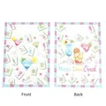 Geschenktüte mit Mahjong-Themen und Cocktail-Prints, Vorder- und Rückseite, 18x25cm - Mahjong Druckstil / 10 Stück/Packung (18*25cm)