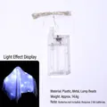 Halloween LED ghost hanging light with battery box, decorative atmosphere lamp - LED Light - White (No Battery)
