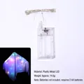 Halloween LED ghost light string with AA battery box detail view for festive decor - LED Light - Multicolor (No Battery)