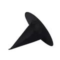 Classic black Halloween witch hat made of durable oxford cloth for costume parties - S / 33x34cm / Black