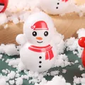 Festliches Weihnachts-Schneemann-Stehaufmännchen, ideales Geschenk für Kinderfeste. - Schneemann
