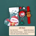 Set de regalo de Navidad con bolsa de papel de calcetín y 5 juguetes pequeños al azar - Bolsa De Regalo Calcetín De Navidad (Incluye 5 Regalos) / 18cm*21.9cm