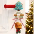Handgemaakte kerstboomversiering met gedroogde sinaasappelschijfjes en handgreep - Kerstboom Cover & Oranje Hanger