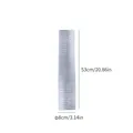 Silver PP decorative deco mesh ribbon roll for Christmas tree, 53cm x 8cm dimensions - 50CM Silver