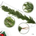 Ghirlanda di pino artificiale da 180 cm per decorazione natalizia a parete larga 30 cm - Ghirlanda di Pino Artificiale 1.8m / Lunghezza 1.8m