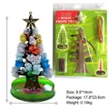 Colorful magic growing Christmas tree DIY crystal kit for holiday desk decoration gift - Christmas Tree - Multi-color