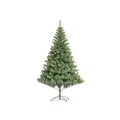Luxuriöser grüner PVC-Weihnachtsbaum mit Metallständer, Dichte Nadeln, 1,5m bis 2,1m - Dichter grüner nackter Baum / 1.2m