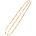 Elegant 18k gold plated Figaro chain necklace for DIY jewelry making and custom pendants - Figaro Chain / 60CM / Gold