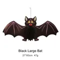 Grande décoration de chauve-souris en papier alvéolé pour Halloween, 27x60cm - Grande Chauve-souris