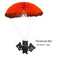 Festive Halloween bat honeycomb paper parachute hanging decoration for window display - Bat