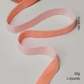 Nastro in velluto rosa chiaro per decorazioni natalizie fai da te, largo 2 cm - Larghezza 2cm Lunghezza 5 Yard / Rosa arancione