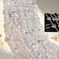 Iridescent acrylic heart bead chain for DIY wedding decor, 15mm hearts on 5mm beads - Heart Bead Chain / 15+5mm (Approx. 250g Pack) / Rainbow