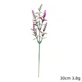 Branche de lavande artificielle décorative, 30cm de long, 3,8g, pour la décoration - Pièce Unique / Lotus rouge