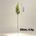 Artificial green pine needle sprig 35cm for DIY floral arrangements and Christmas decor - Pine Branch / 35cm
