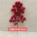 34 cm kunstmatige rode ciprestak decoratieve den voor landschaps- en huisdecoratie - 29目红崖柏松34cm