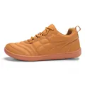 Große camel-farbene Freizeitsneaker für Damen und Herren mit rutschfester Sohle - 38 / Braun