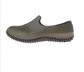 Chaussures de travail de cuisine professionnelles vert foncé imperméables antidérapantes homme - 35 / Modèle de base sans doublure / Vert