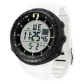 Montre de sport numérique Sanda étanche avec bracelet blanc pour enfants et étudiants - 6256 Tout Blanc