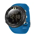 Montre de sport numérique bleue étanche professionnelle pour enfants à écran multifonction - 6184 Bleu