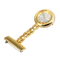 Hochwertige goldene Krankenschwesteruhr mit Leuchtzifferblatt und Strassdetails (81) - Stil 14 (Krankenschwesternuhr) / Gold