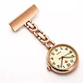 Professionelle Krankenschwester-Taschenuhr in Roségold mit leuchtendem Zifferblatt - Roségold Stil 21