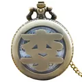 Vintage bronze pocket watch featuring hollow-out design with Chinese surname Li - Li Surname Style