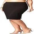 High waisted black bodycon pencil skirt for office wear professional midi skirt - S / Bottoms / Black