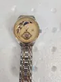 Montre squelette mécanique automatique SEWOR pour hommes avec bracelet en acier bicolore - Bracelet en Acier Bicolore Or / Cadran Or Bicolore