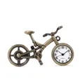 Vintage bronze bicycle pocket watch pendant with quartz movement details - Bicycle (P969 Bicycle)