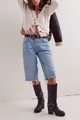 Stilvolle weiße Damen-Strickjacke mit Kontrastfarben, Rundhalsausschnitt und Knöpfen - S / Oberteile / Weiß