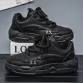 Trendy zwarte unisex chunky sneakers met OGIY-logo voor een moderne streetwear-stijl - 39 / Zwart