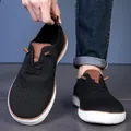 Chaussures de randonnée noires à bout large pour hommes en maille respirante. - 39 / Style Pieds Nus à Bout Large (NK29) / Noir